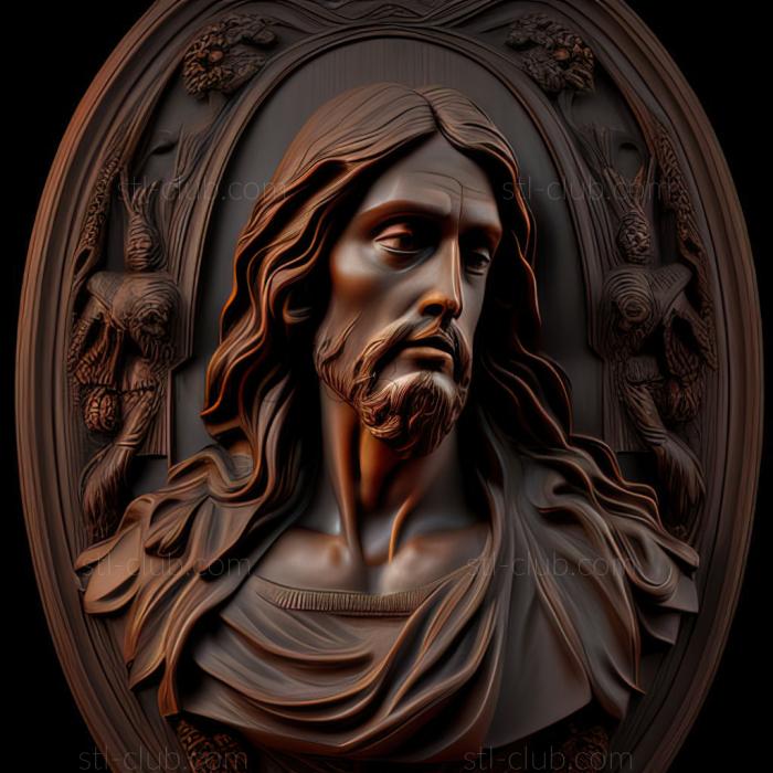 3D model st jesus (STL)